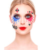 GP15860 – Mr. Smile Gesicht Sticker Glitter Party – Farbe: Mehrfarbig