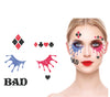 GP15860 – Mr. Smile Gesicht Sticker Glitter Party – Farbe: Mehrfarbig