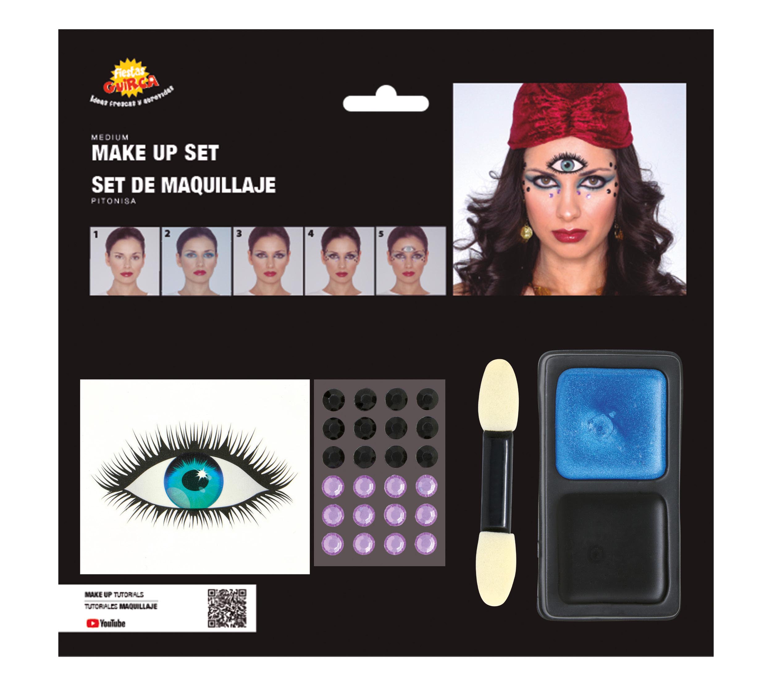 GP15870 – Wahrsager Halloween Set Spielaccessoires – Farbe: Mehrfarbig