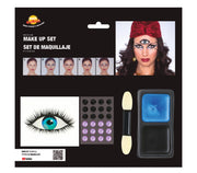 Wahrsagerin Make up Set mit Klebeauge, Bild 2