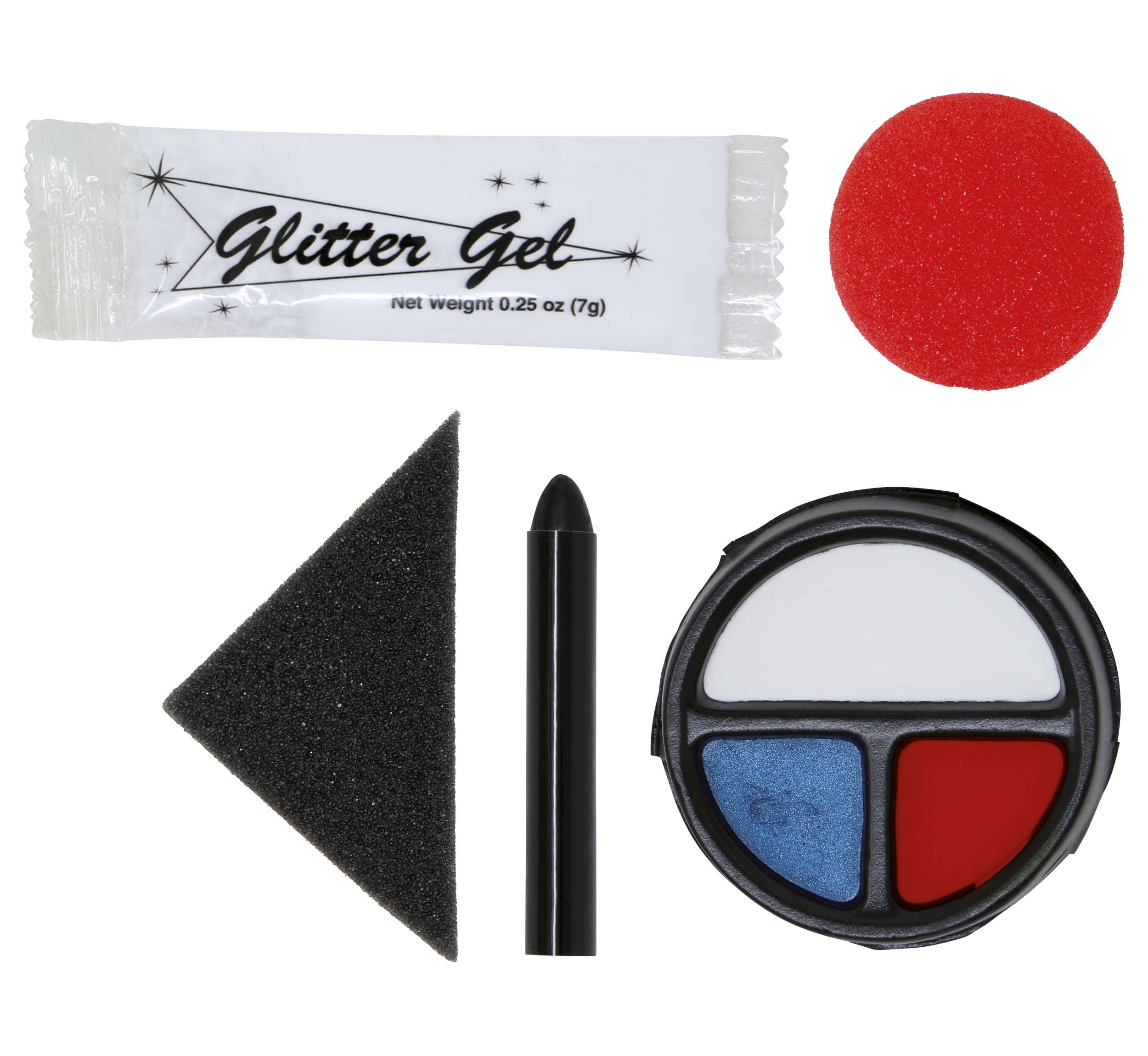 GP15872 – Clown Schminkset Karneval Theater Party – Farbe: Mehrfarbig