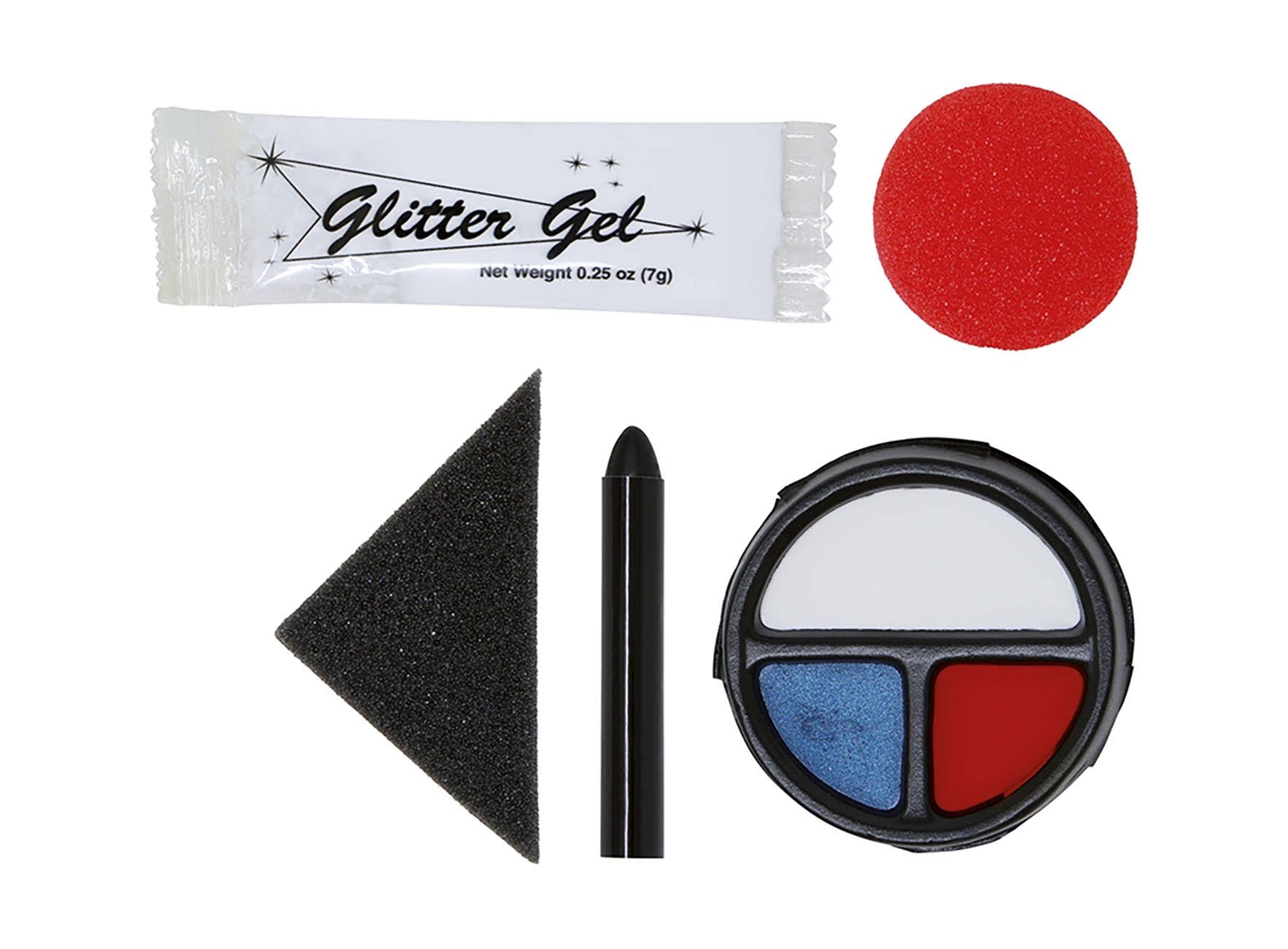 GP15872 – Clown Schminkset Karneval Theater Party – Farbe: Mehrfarbig