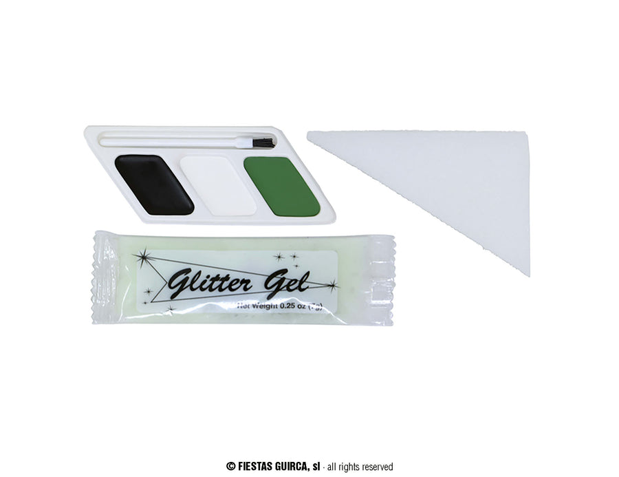 Totenkopf Make up Set mit Schminkstift