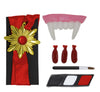 GP15874 – Vampir Halloween Kostümset Erwachsene – Farbe: Mehrfarbig