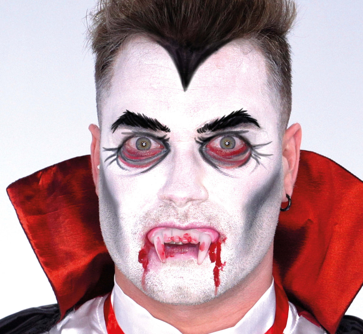 GP15874 – Vampir Halloween Kostümset Erwachsene – Farbe: Mehrfarbig