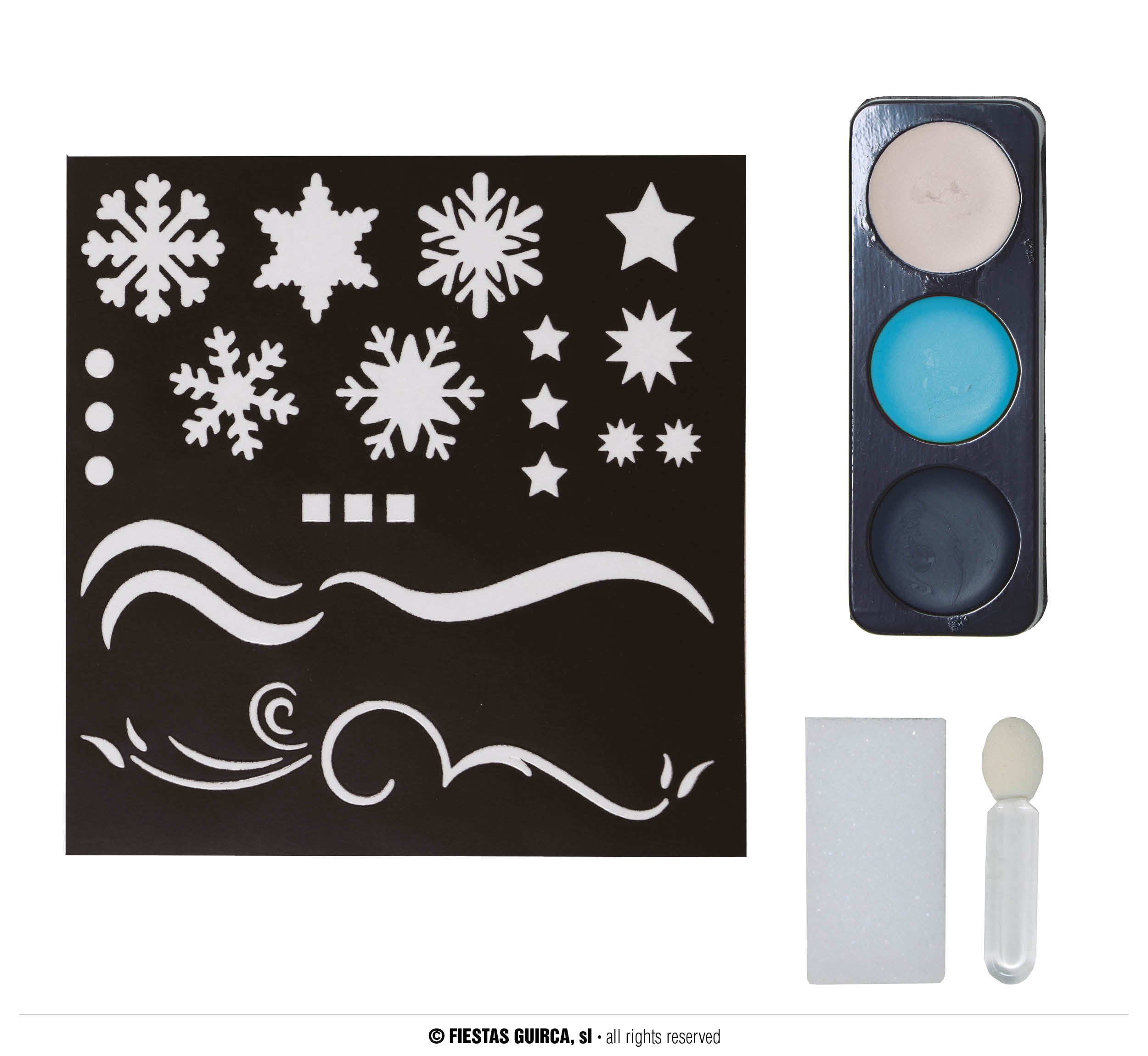 GP15888 – Märchenhafte Schneezauber Make Up – Farbe: Blau