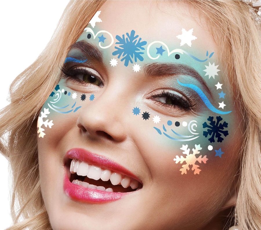GP15888 – Märchenhafte Schneezauber Make Up – Farbe: Blau, Ansicht 2