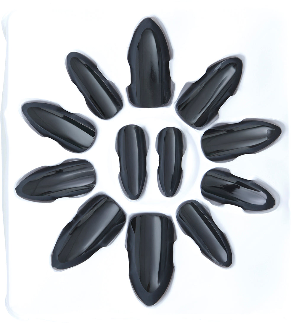 GP15936 – Halloween Unheimliche Nägel Kostüm – Farbe: Schwarz