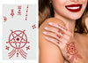 GP15951 – Dämon Halloween Hand Schmuck – Farbe: Rot