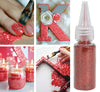 GP15960 – Geburtstagsfeiern Karneval Rot Glitter Bastelbedarf – Farbe: Rot