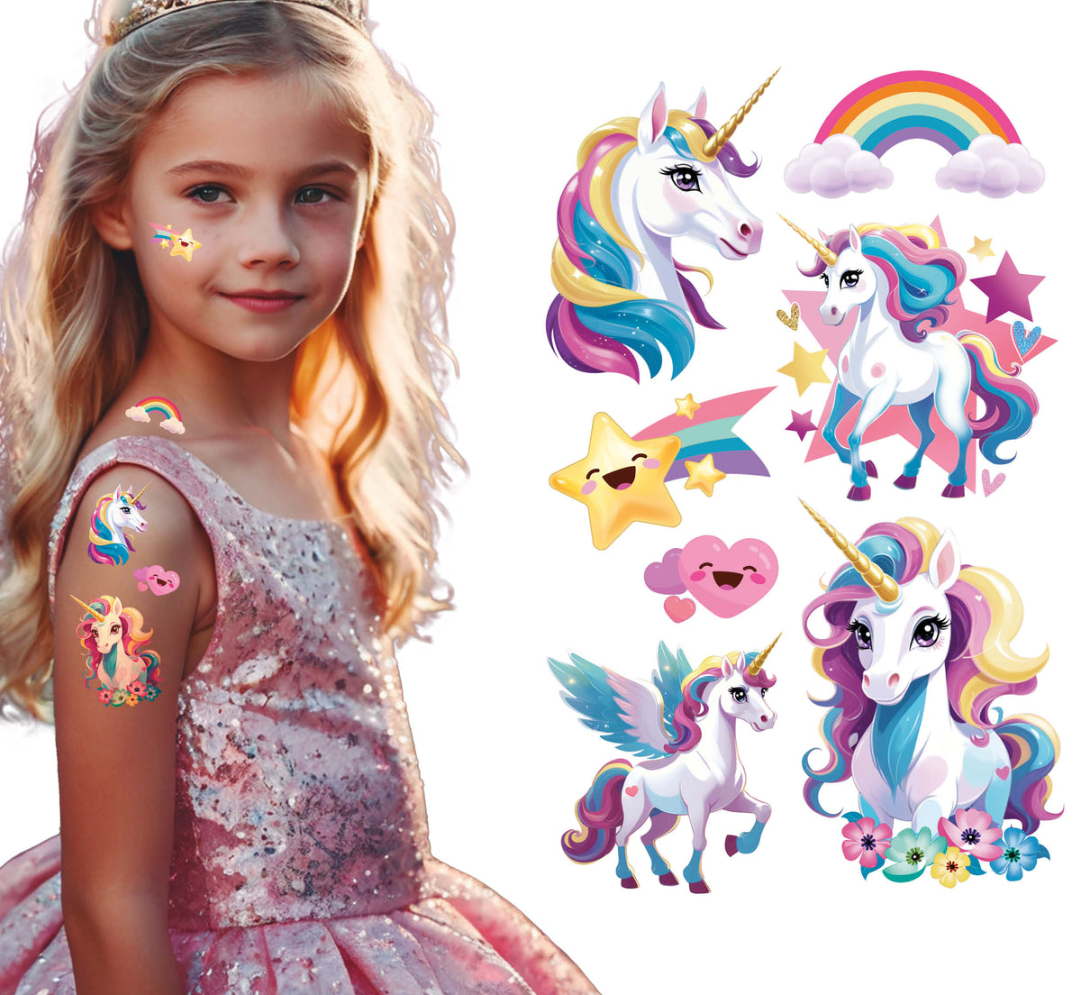 GP15970 – Einhorn Traumhafte Fantasiewelt Karneval – Farbe: Mehrfarbig