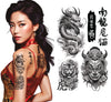 GP15972 – Asiatische Drachenkünstler Temporäre – Farbe: Schwarz