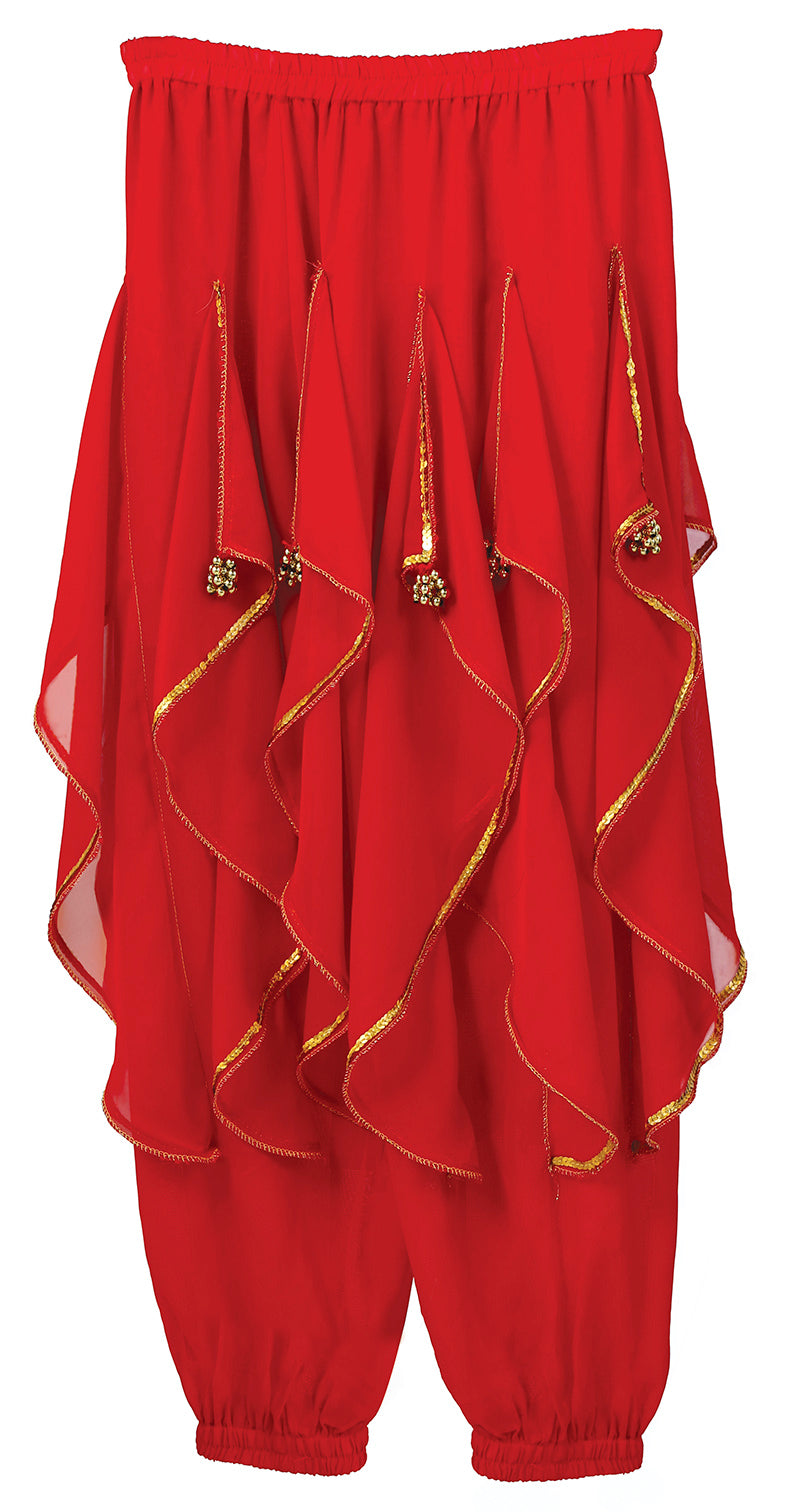 GP16017 – Wüstenprinz Sheik Karneval Luftige – Größe: 42 - 44 (L) – Farbe: Rot, Ansicht 2