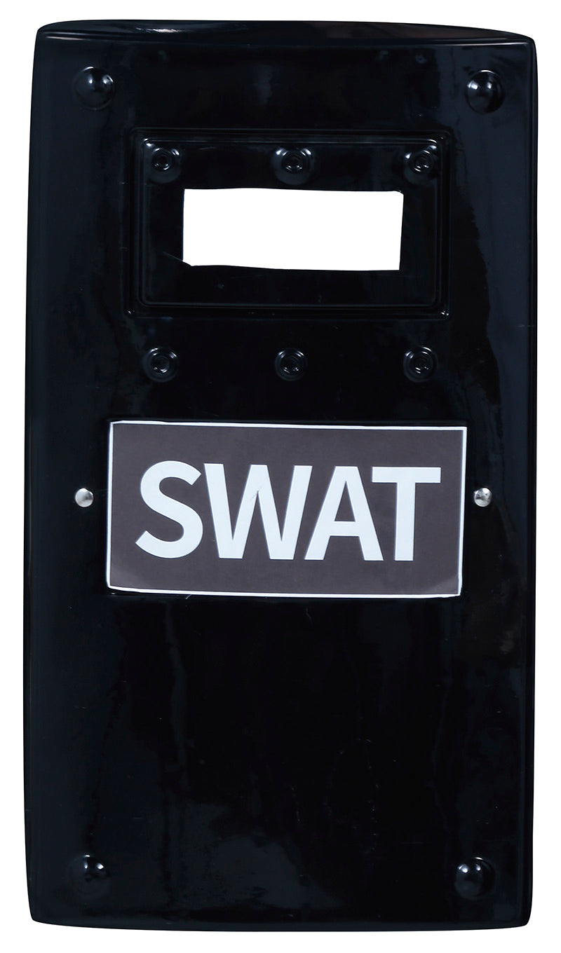 GP16032 – Polizei Swat Einsatzschild Taktik – Farbe: Schwarz