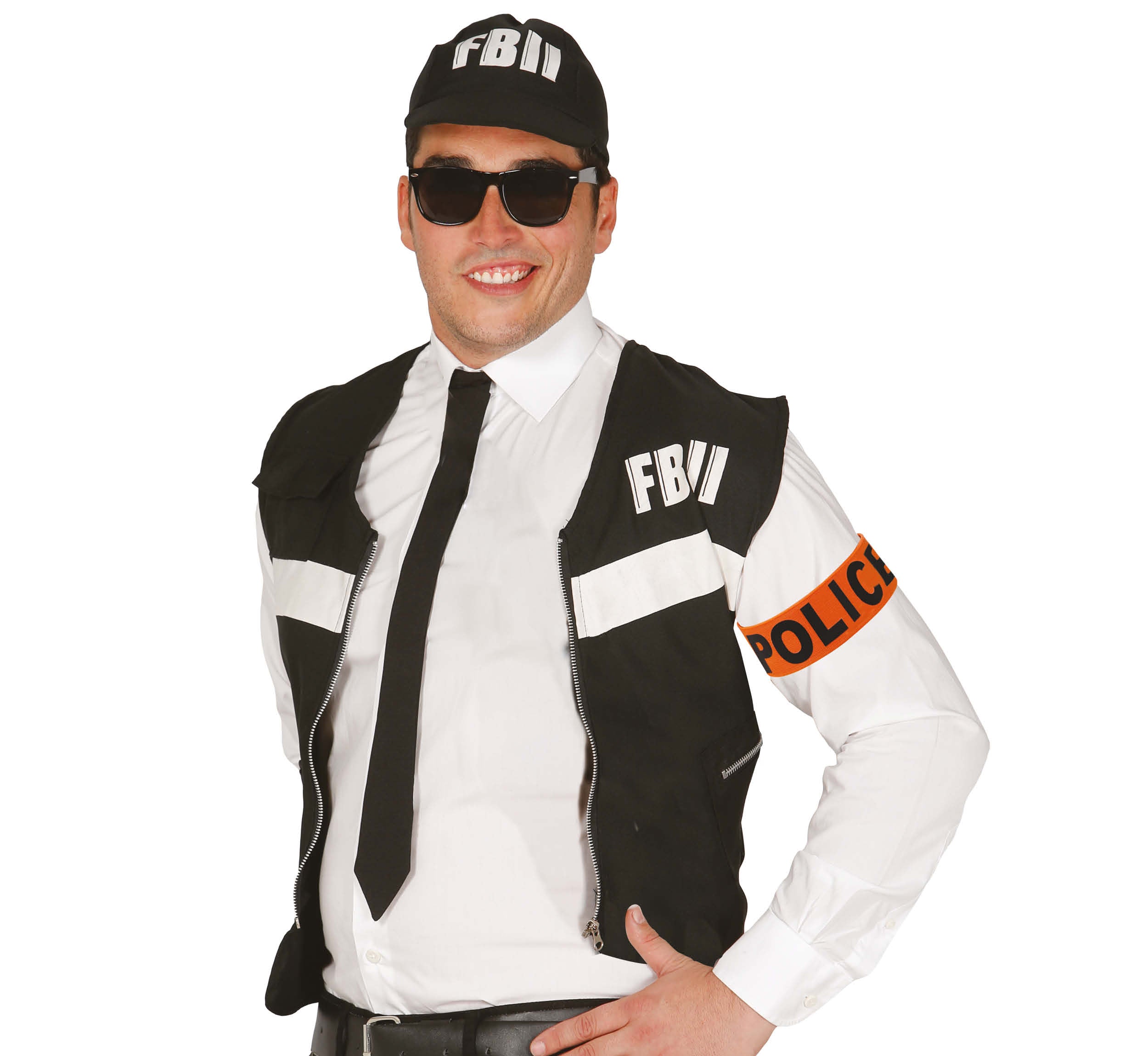 GP16033 – Polizei Fascia Band Armband Orange – Farbe: Orange