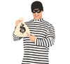 GP16034 – Dieb Banditen Kostüm Set Karneval – Farbe: Schwarz