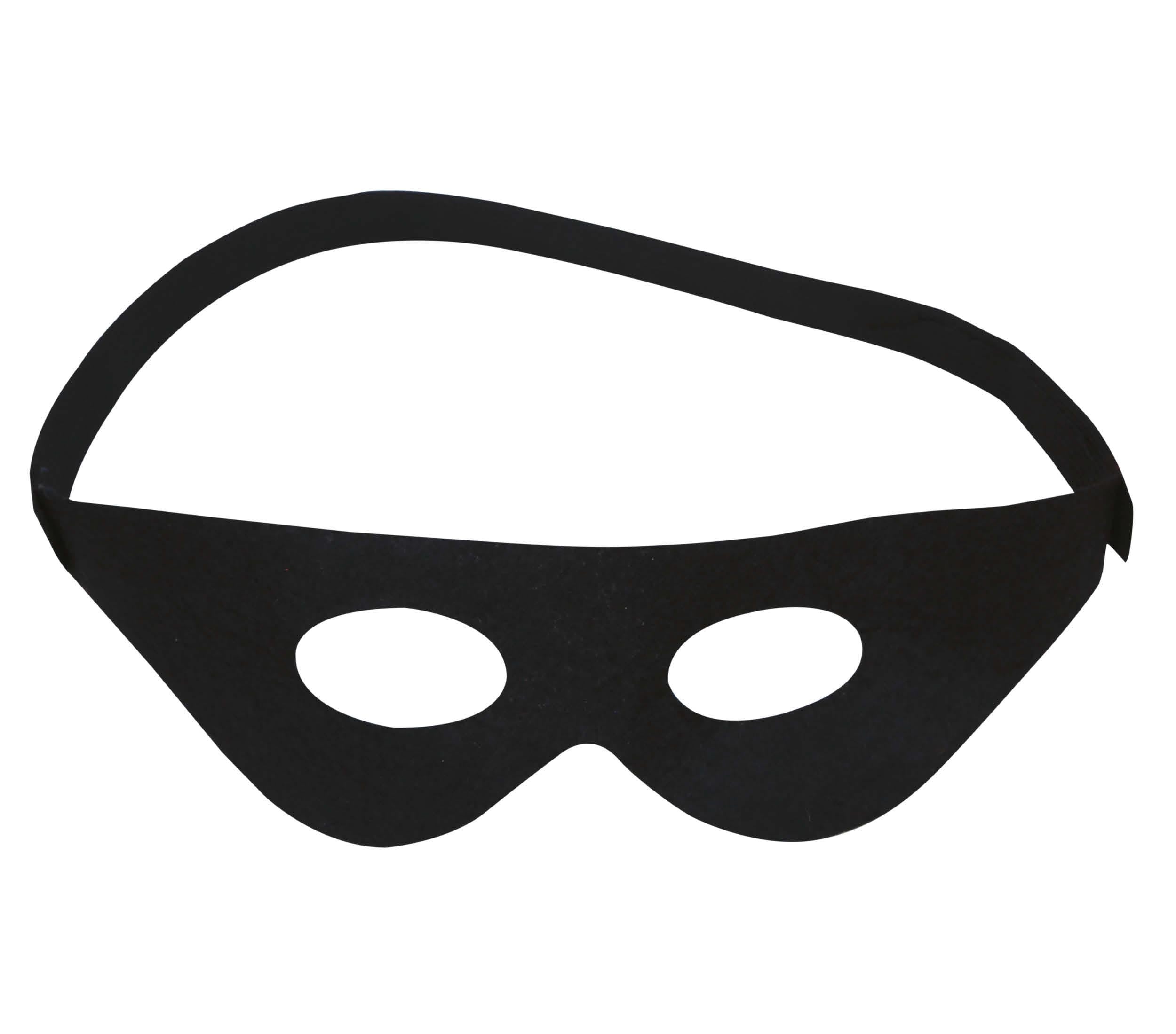 GP16034 – Dieb Banditen Kostüm Set Karneval – Farbe: Schwarz