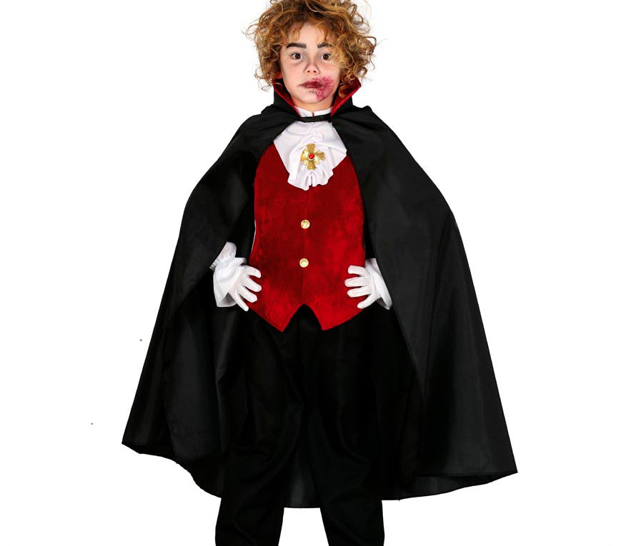GP16035 – Vampir Cape Mystische Dunkelheit – Farbe: Schwarz