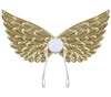 GP16038 – Weihnachten Goldene Engelsflügel Himmelssymbol – Farbe: Gold