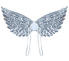 GP16039 – Weihnachten Engelsflügel Festliche Flügel – Farbe: Silber