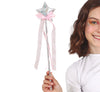 GP16041 – Prinzessin Glitter Fantasie Stern Zauberstab – Farbe: Silber