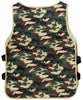 GP16043 – Militär Kostüm Weste Karneval Camo – Farbe: Grün