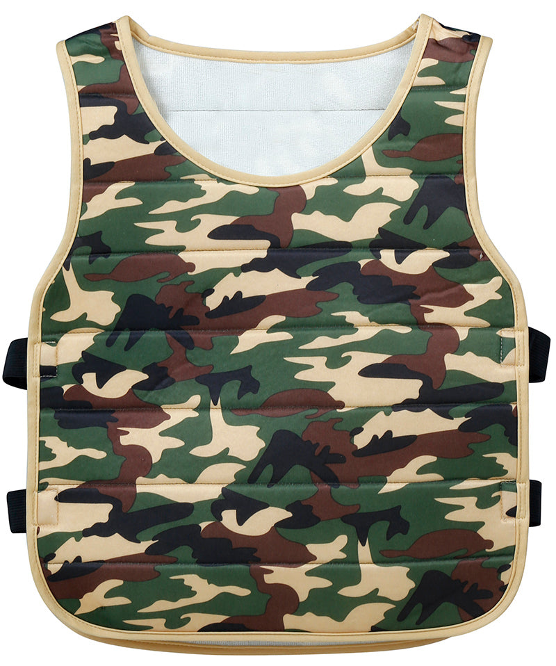 GP16044 – Militär Abenteuer Weste Spielzeug Camouflage – Farbe: Grün, Ansicht 2