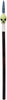 GP16056 – Troglodyten Speer Karnevalsrequisite – Farbe: Braun