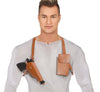 GP16058 – Cowboy Schulterholster Karneval – Farbe: Braun