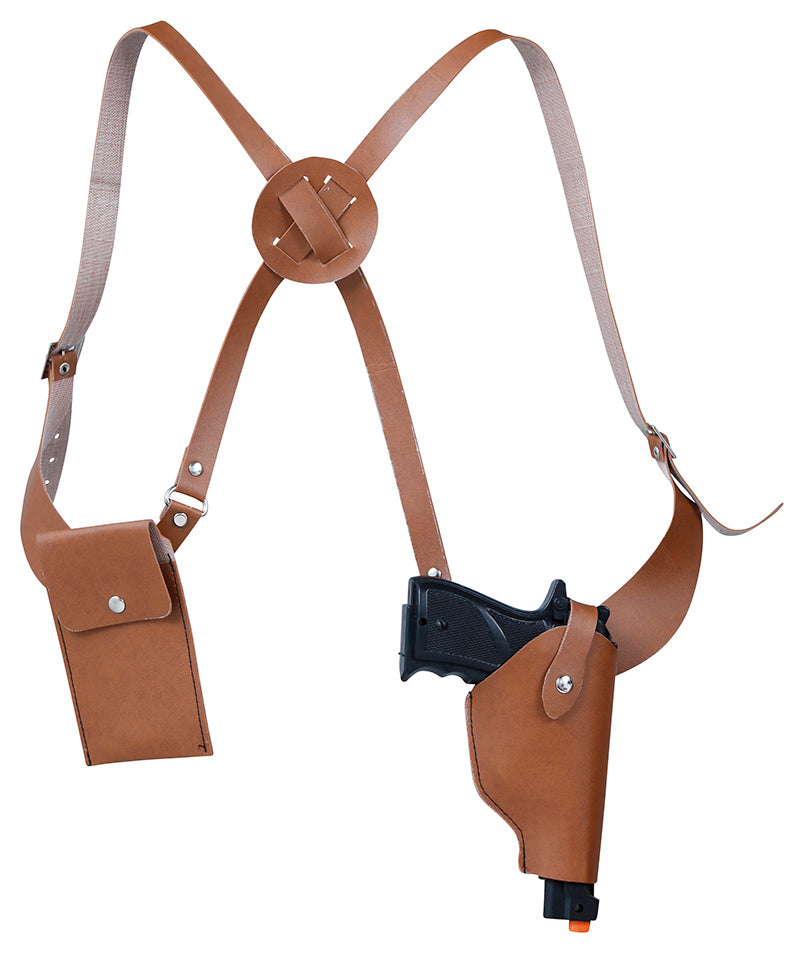 GP16058 – Cowboy Schulterholster Karneval – Farbe: Braun