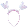 GP16065 – Märchenhafte Schmetterlingsflügel Stirnband – Farbe: Lila