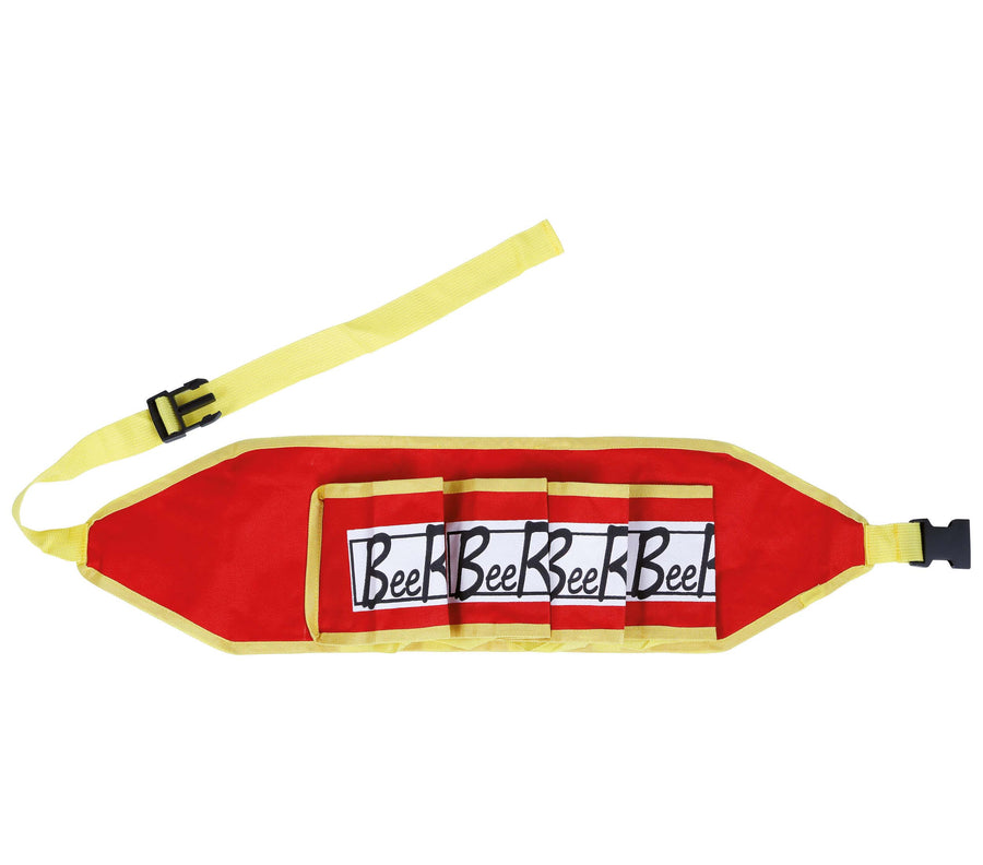 GP16069 – Bierhut Trinkgurt Festival Zubehör – Farbe: Rot, Ansicht 2