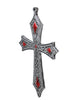 GP16075 – Religion Gotisches Kreuz Halloween – Farbe: Silber