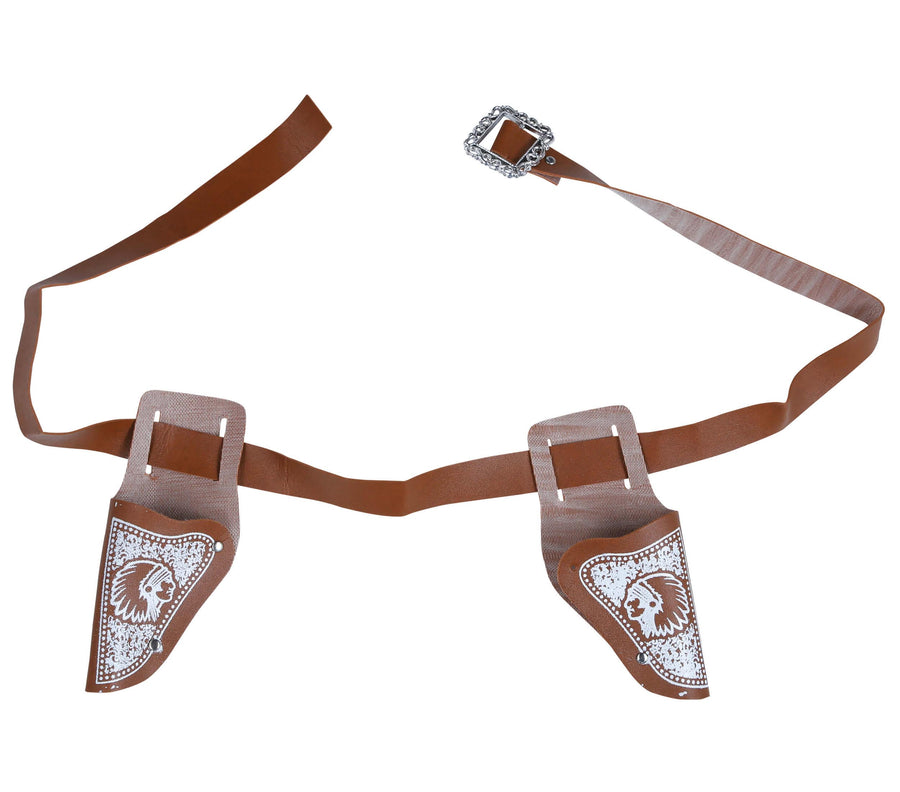GP16089 – Cowboy Sheriff Karnevalszubehör – Farbe: Braun, Ansicht 2