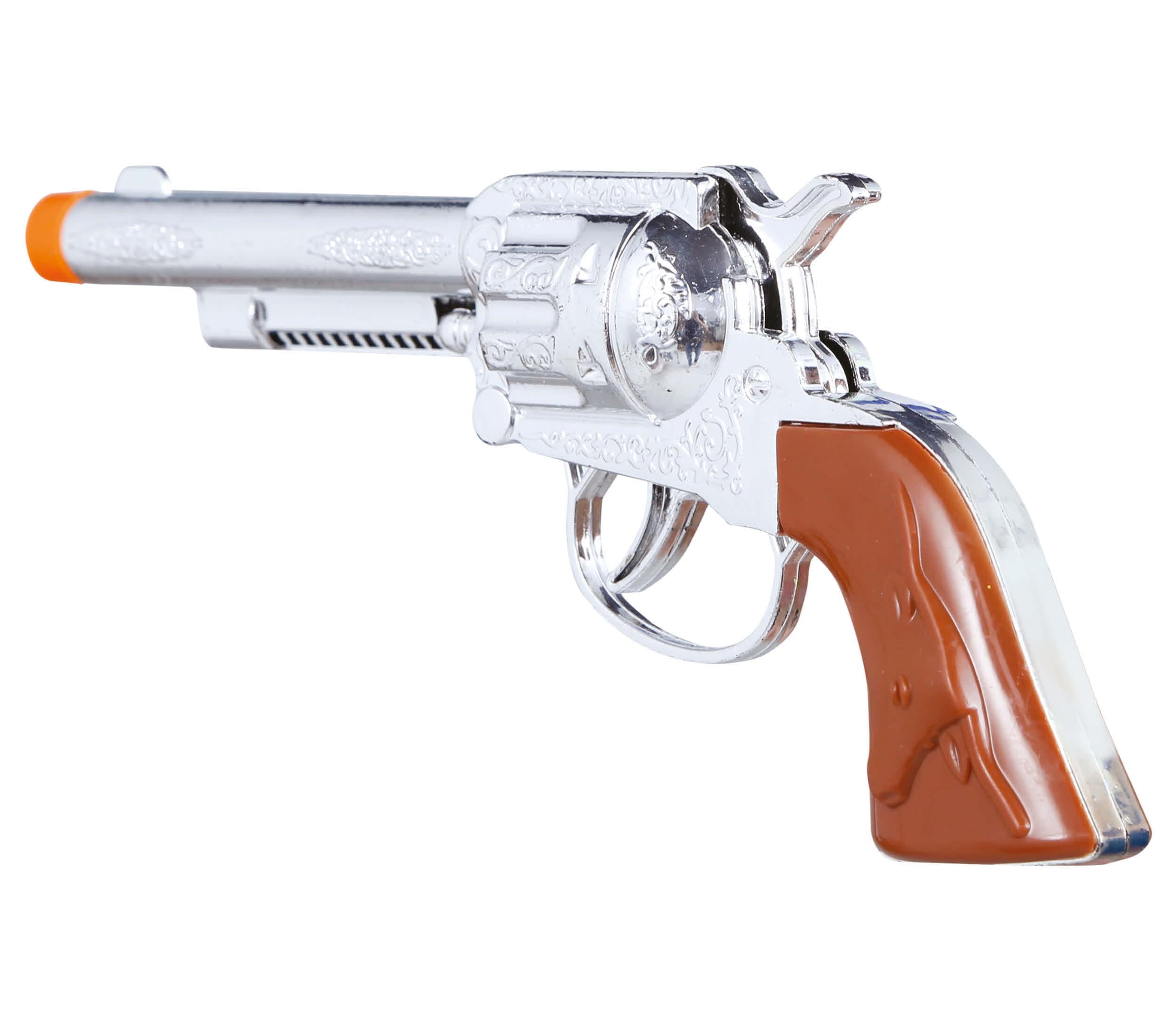 GP16090 – Cowboy Revolver Western Karneval – Farbe: Silber