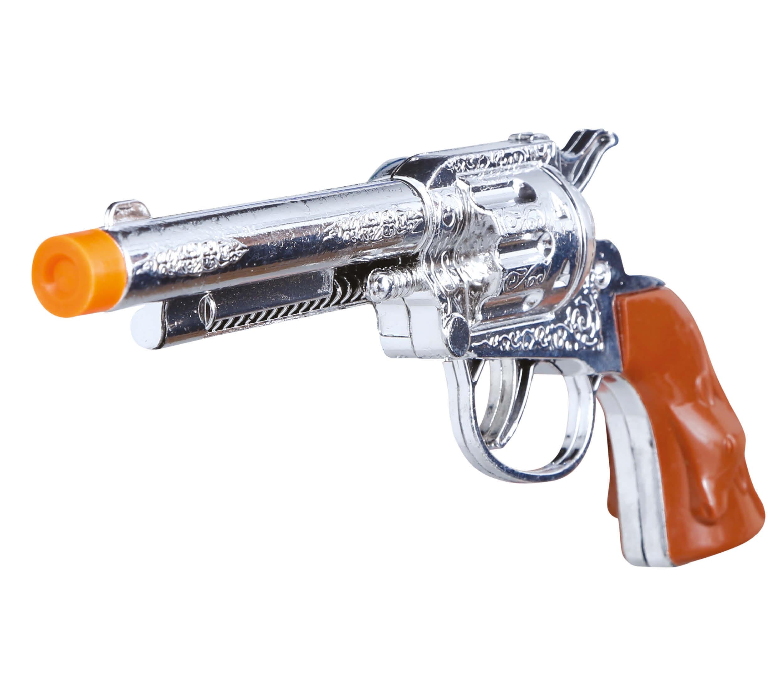 GP16090 – Cowboy Revolver Western Karneval – Farbe: Silber