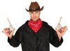 GP16091 – Cowboy Revolver Set Western Spielzeugpistolen – Farbe: Silber