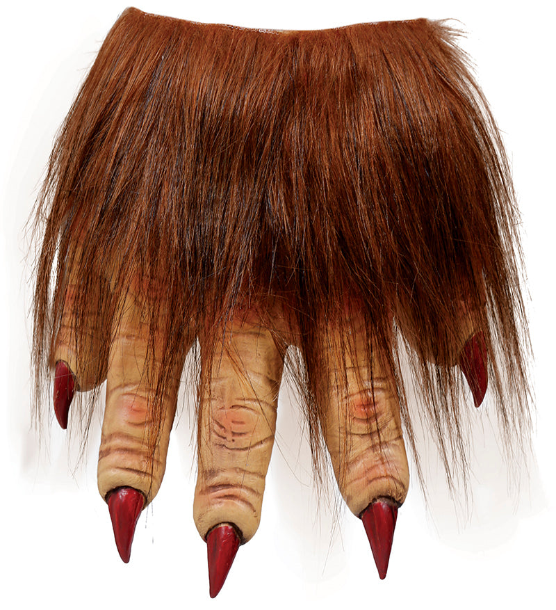 GP16102 – Werwolf Pfoten Handschuhe Halloween – Farbe: Braun