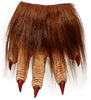 GP16102 – Werwolf Pfoten Handschuhe Halloween – Farbe: Braun
