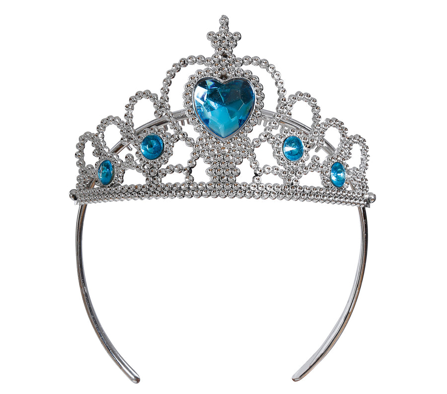 GP16105 – Prinzessin Märchenkönigin Diadem Zauber – Farbe: Silber, Ansicht 2