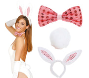 Bunny Kostüm Set für Damen 3 teilig, Bild 2