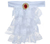 GP16121 – Marquisen Jabot Viktorianisch Steampunk – Farbe: Weiß