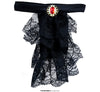 GP16122 – Marquis Gothic Jabot Spitze Vampir – Farbe: Schwarz