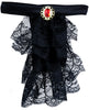 GP16122 – Marquis Gothic Jabot Spitze Vampir – Farbe: Schwarz