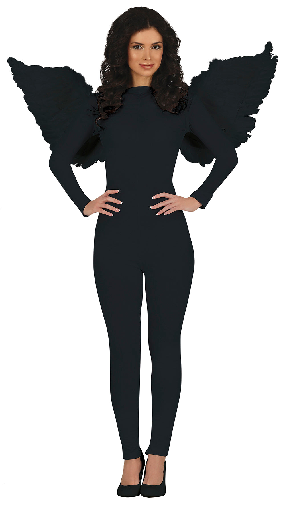 GP16128 – Engel Flügel Weihnachten Party Zubehör – Farbe: Schwarz