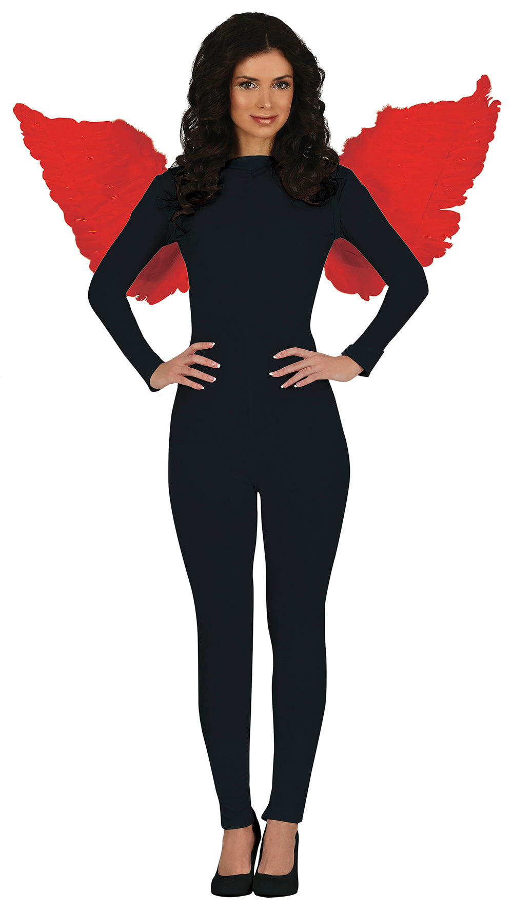 GP16128 – Engel Flügel Weihnachten Party Zubehör – Farbe: Rot