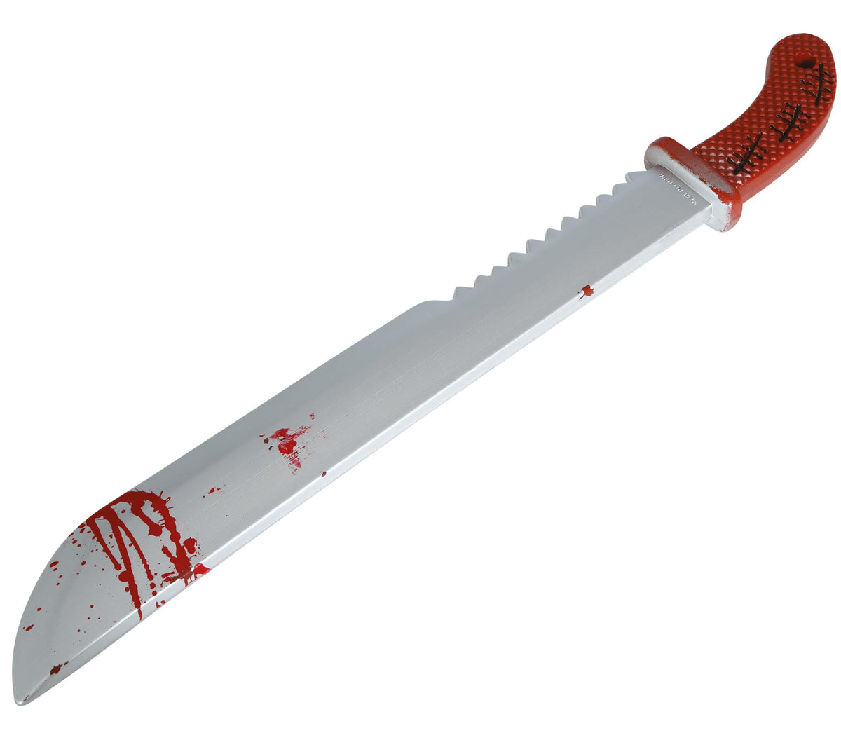 GP16142 – Halloween Machete Mit Zahnung – Farbe: Silber / Braun