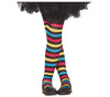 GP16155 – Hexe Regenbogenstrumpfhose Fasching – Größe: 3 - 6 Jahre – Farbe: Mehrfarbig