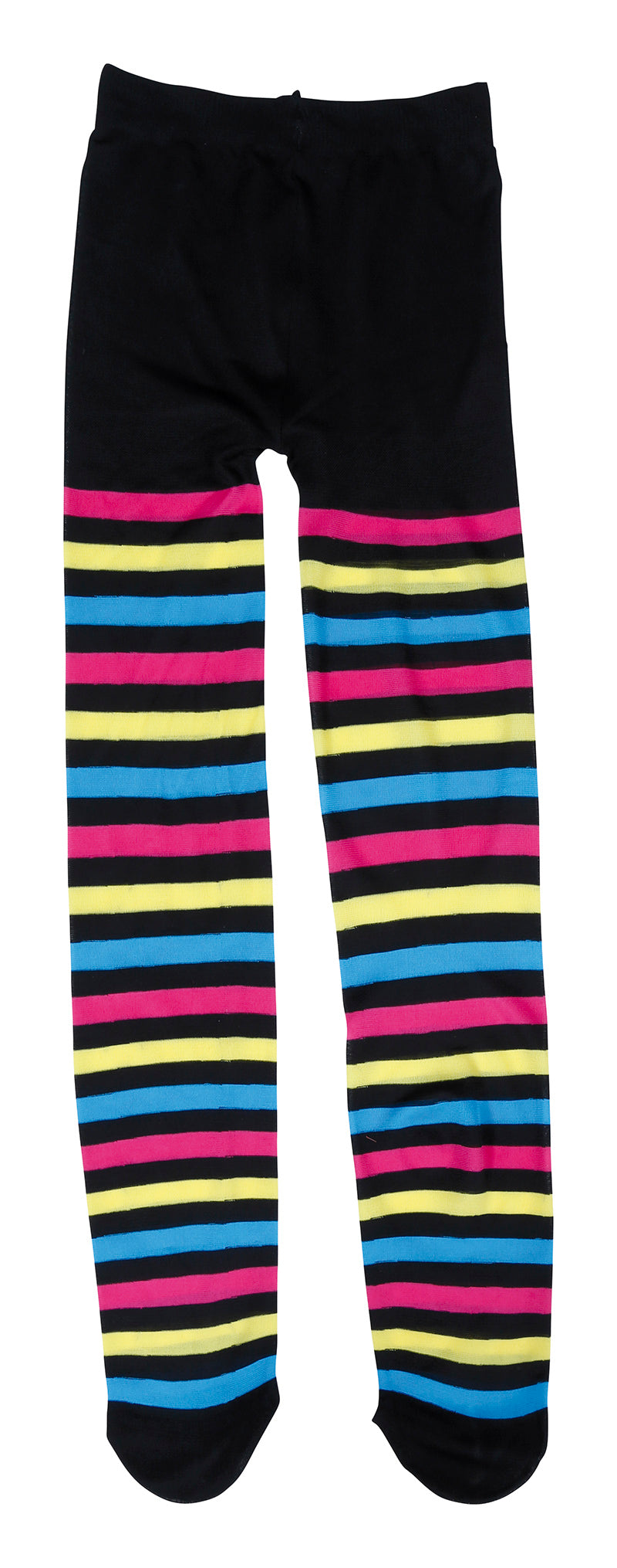 GP16155 – Hexe Regenbogenstrumpfhose Fasching – Größe: 3 - 6 Jahre – Farbe: Mehrfarbig