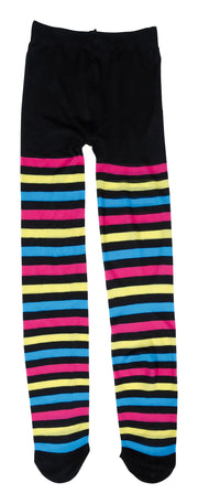 Hexe Regenbogenstrumpfhose Fasching, Bild 2